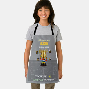 Global Football: 2026 Global Games Tactical 12 Kid Apron