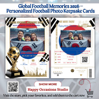 Global Football Memories 2026 Cards