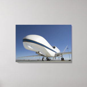 Global Hawk unmanned aircraft 2 Canvas Print