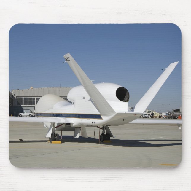 Global Hawk unmanned aircraft Mouse Pad (Front)