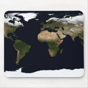 Global image of our world mouse pad