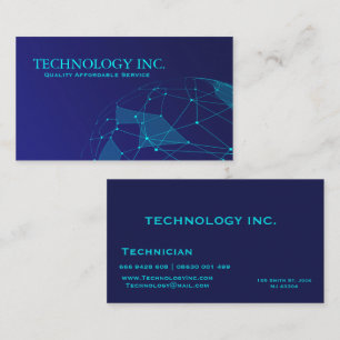 Global Information Technology Business Card