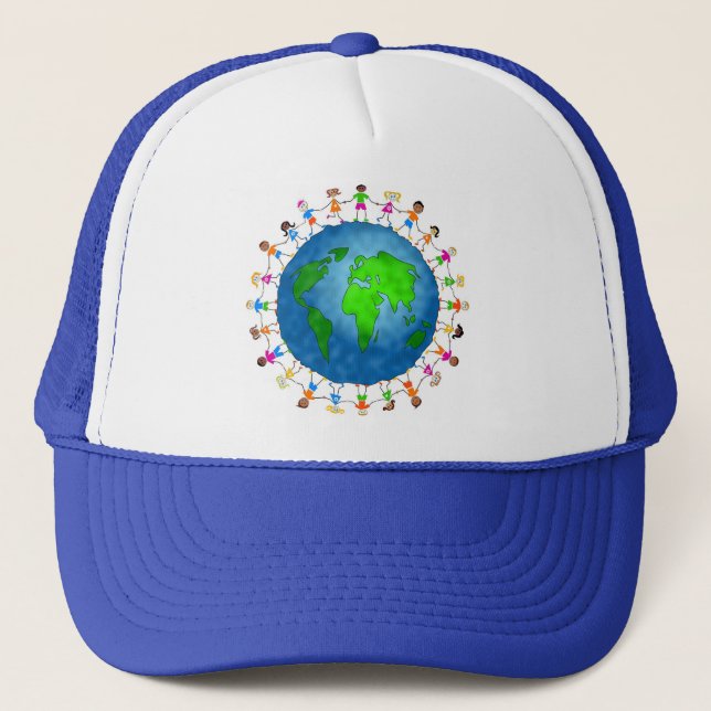 Global Kids Trucker Hat (Front)
