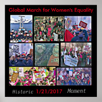 Global March for Women's Equality Poster