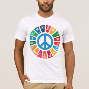 Global Peace Sustainability Goals Inspirational T-Shirt
