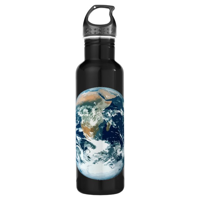 Global Planet Earth Nature World 710 Ml Water Bottle (Front)