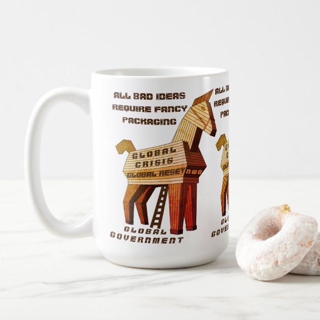 Global Reset coffee mug (With Donut)