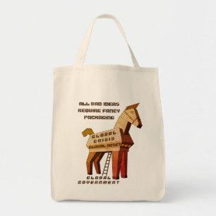Global Reset grocery tote Bag