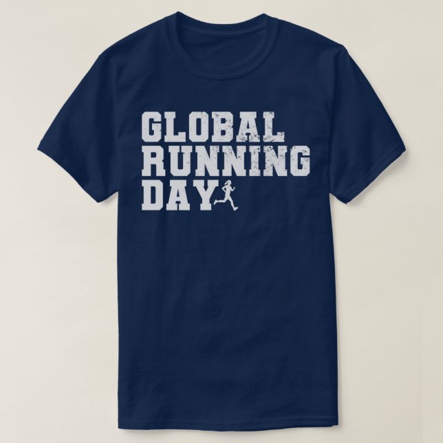 Global Running Day 2 T-Shirt (Design Front)