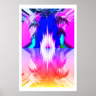 Global seasons art poster