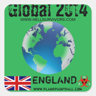 Global Sticker England 2014
