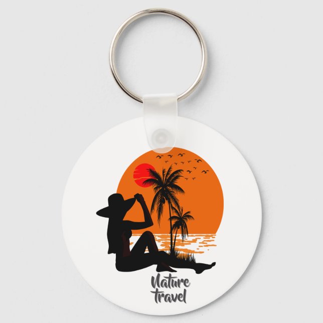 Global Tourism Resilience Day Key Ring (Front)