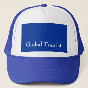 Global Tourist Men's Blue Hat