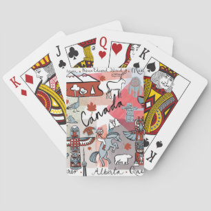 Global Travel - Canada Playing Cards