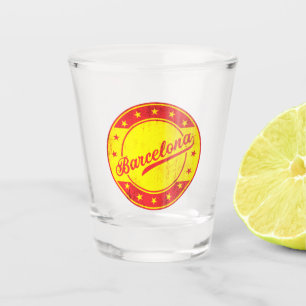 Global Traveller - Barcelona, Spain Shot Glass