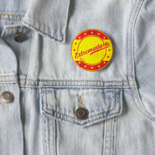 Global Traveller - Extremadura, Spain 6 Cm Round Badge