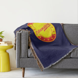 Global Traveller - Extremadura, Spain Throw Blanket