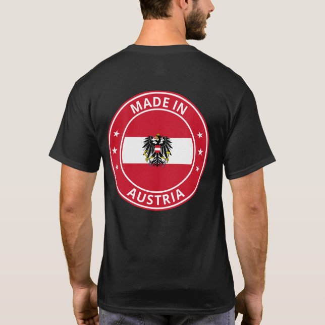 Global Traveller - Made In Austria T-Shirt (Back)
