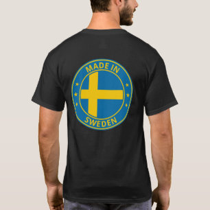 Global Traveller - Made In Sverige   Sweden (Edit) T-Shirt