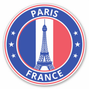 Global Traveller - Paris, France (Edit) Sticker