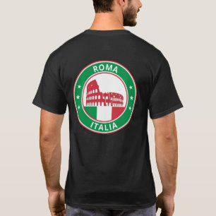 Global Traveller - Roma, Italia (Edit) T-Shirt