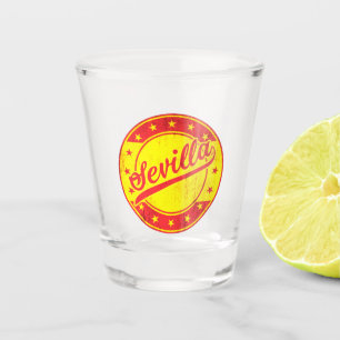 Global Traveller - Sevilla, Spain Shot Glass