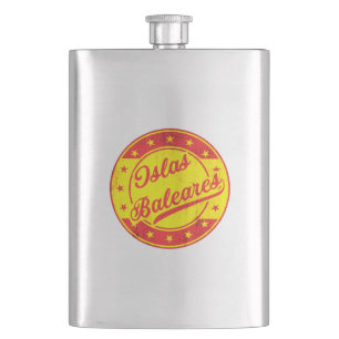 Global Traveller - Spain - Islas Baleares Hip Flask
