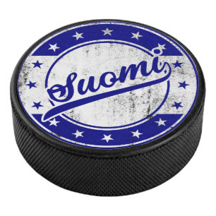 Global Traveller - Suomi   Finland Hockey Puck