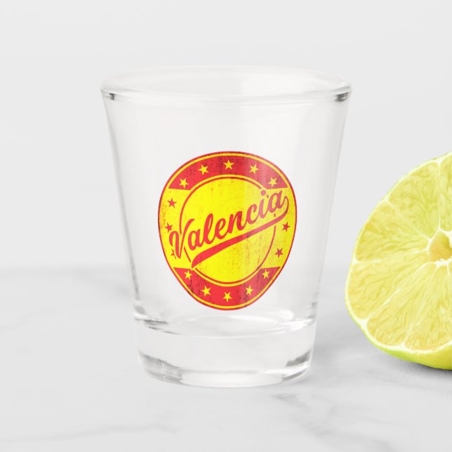 Global Traveller - Valencia, Spain Shot Glass (Front)