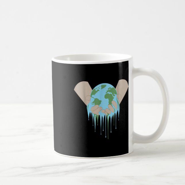 Global Warming Climate Change Environmental Protec Coffee Mug (Right)