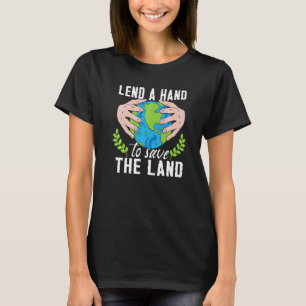Global Warming Climate Change Mother Planet Ear T-Shirt