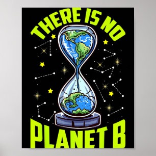 Global Warming Save The Earth There Is No Planet B Poster