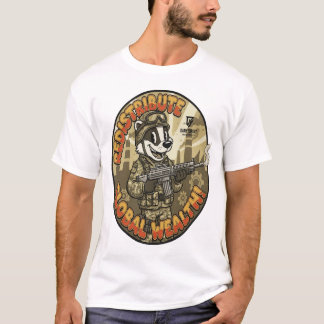 Global Wealth Badger T-Shirt