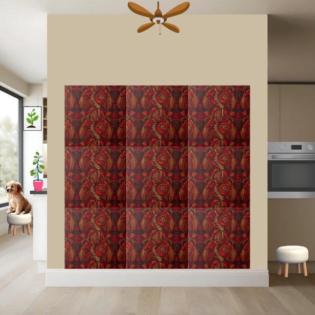 Globally Inspired African Ethnic Pattern Tile (Creator Uploaded)