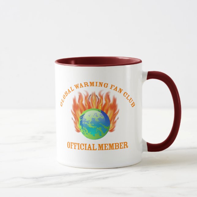 Globalwarmingfan Mug (Right)