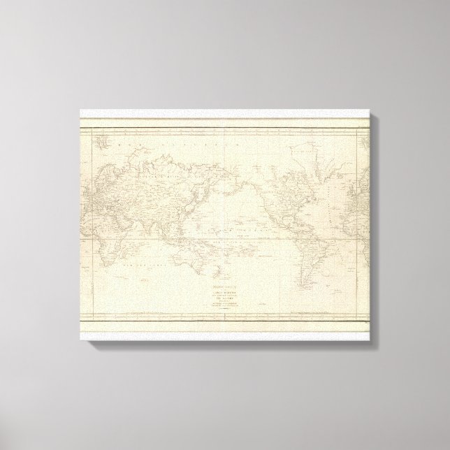 Globe 2 canvas print (Front)