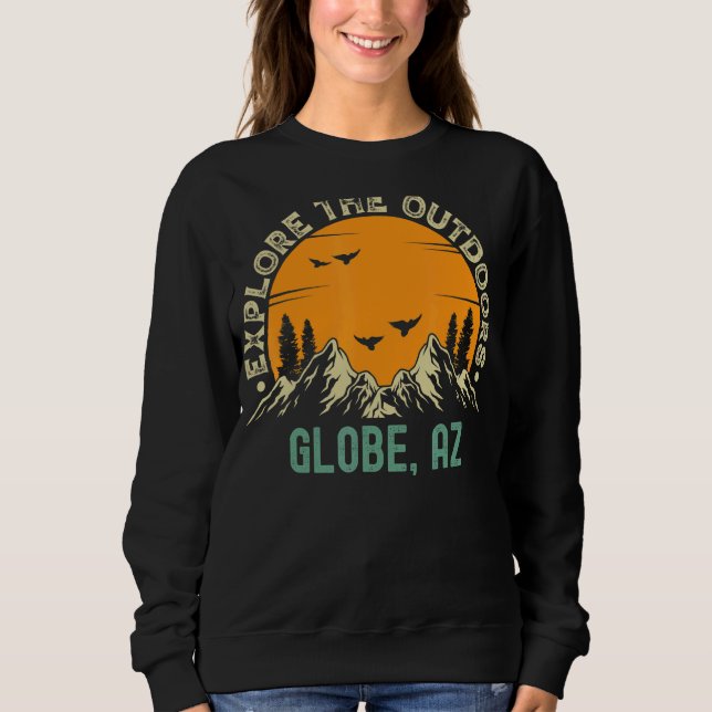 Globe Arizona  Explore The Outdoors Sweatshirt (Front)