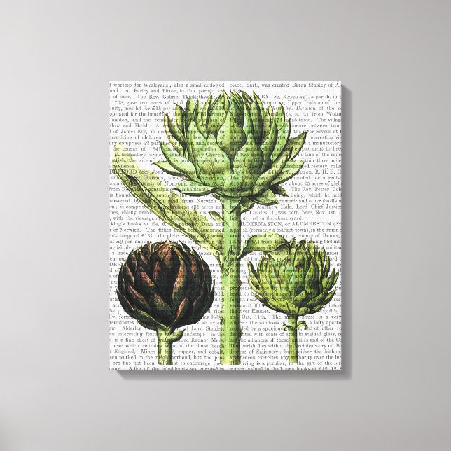 Globe Artichoke Print (Front)
