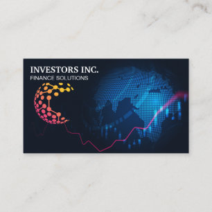 Globe Financial Markets   Corporate Logo Business Card