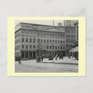 Globe Hotel, State St., Albany, NY Vintage Postcard