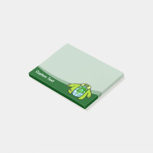 Globe Jacket Post-it Notes