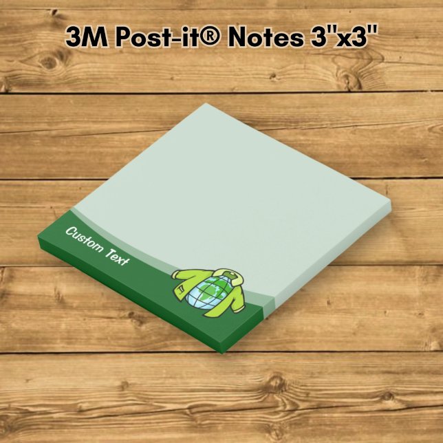 Globe Jacket Post-it Notes (Creator Uploaded)