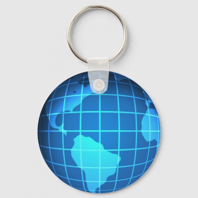 Globe Key Ring (Front)