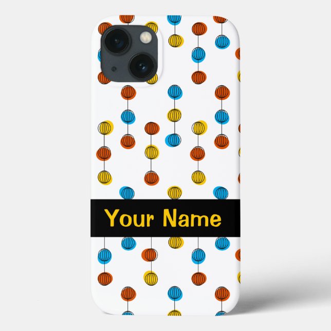 Globe Lines 'Name' iPad barely there case (Back)