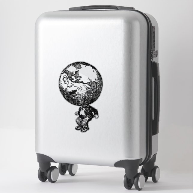 Globe Man (Suitcase)
