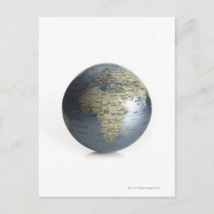 Globe Postcard