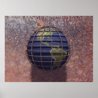 Globe Poster