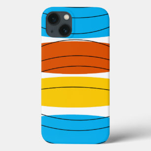 Globe Stripe iPad barely there case