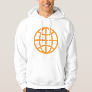 Globe Symbol - Light Orange Hoodie