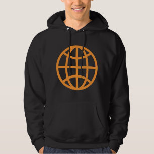 Globe Symbol - Light Orange Hoodie
